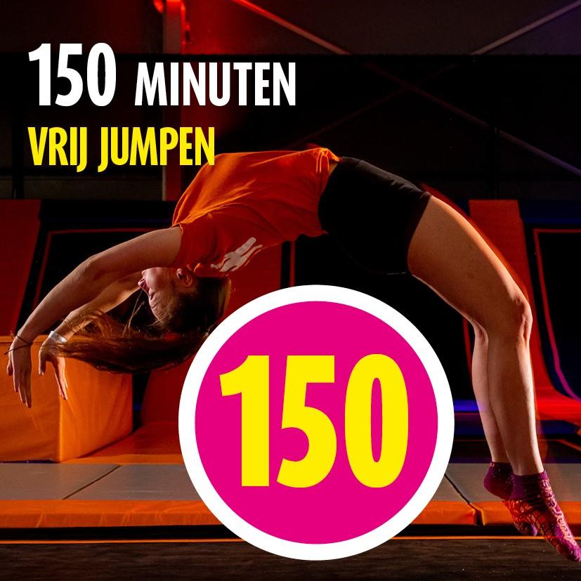 superjump 150 minuten vrij jumpen